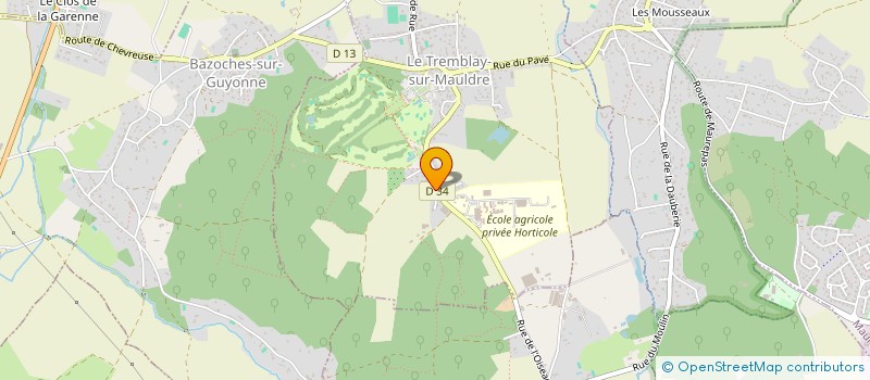 localisation de l'entreprise HGP PRESTIGE  LE TREMBLAY-SUR-MAULDRE