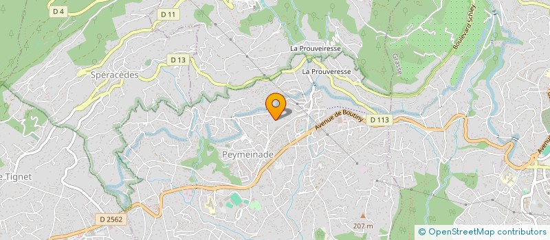 localisation de l'entreprise HGP SERVICES  PEYMEINADE