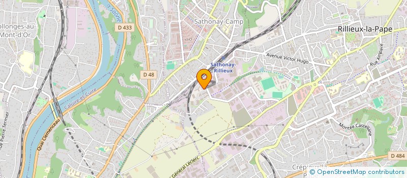 localisation de l'entreprise HGR  RILLIEUX-LA-PAPE