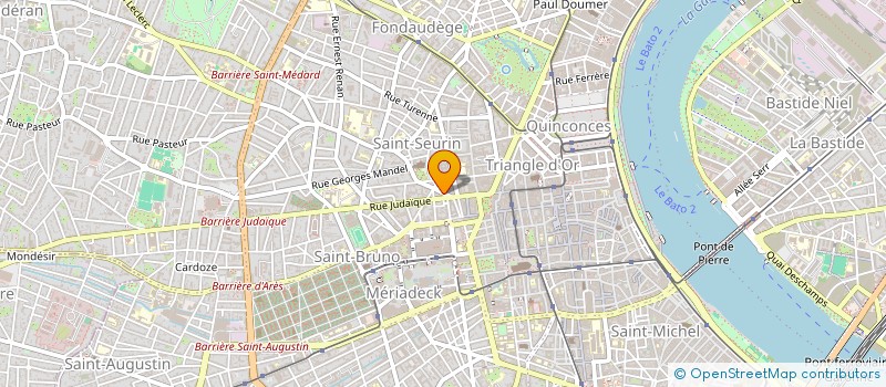 localisation de l'entreprise HH  BORDEAUX