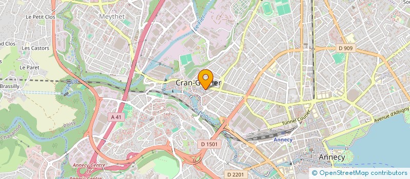 localisation de l'entreprise HH  ANNECY