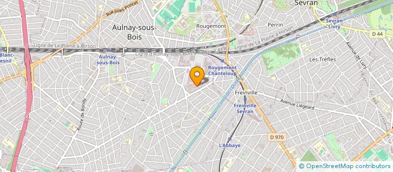 localisation de l'entreprise HH BEAUTE à AULNAY-SOUS-BOIS