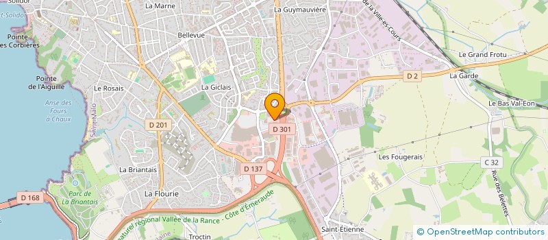 localisation de l'entreprise HH-BGMALO-35 à SAINT-MALO
