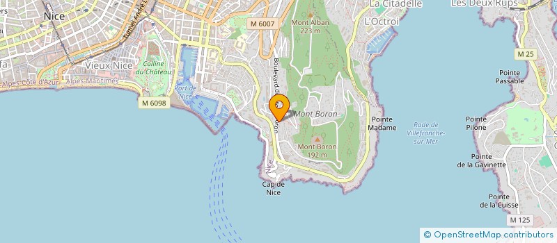 localisation de l'entreprise HH CONSULTING  NICE