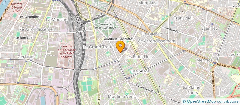 localisation de l'entreprise HH INFORMATIQUE  LYON