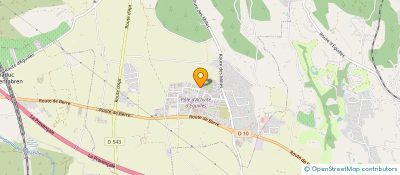 localisation de l'entreprise HH INVEST  EGUILLES