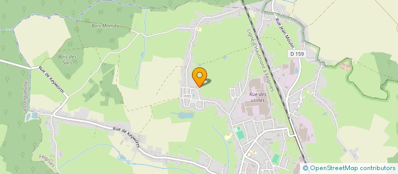 localisation de l'entreprise HH IT SERVICES  FEIGNIES