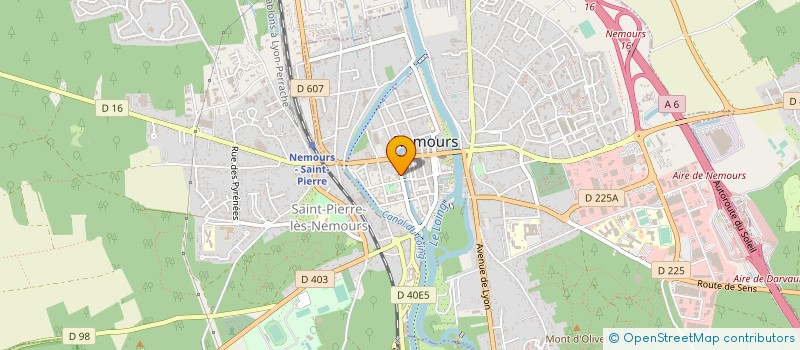 localisation de l'entreprise HH NOTAIRES à NEMOURS
