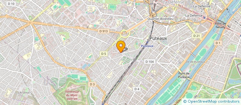 localisation de l'entreprise HH PRESTIGE  PUTEAUX