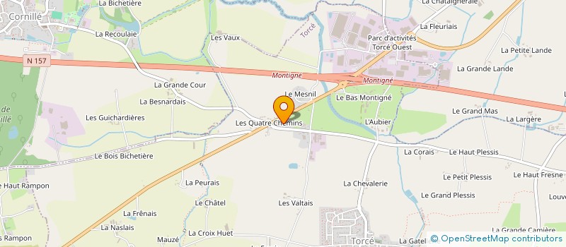 localisation de l'entreprise HHB  TORCE