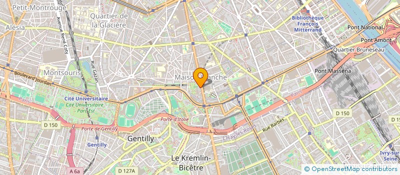 localisation de l'entreprise HHB TRANSPORT  PARIS