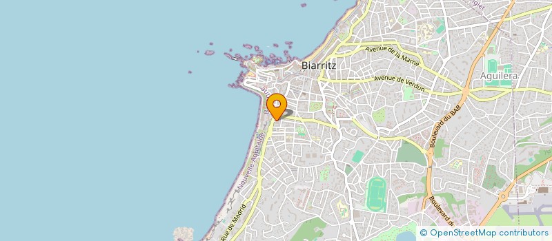 localisation de l'entreprise HHE à BIARRITZ