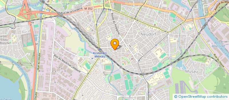 localisation de l'entreprise HHELICO à STRASBOURG