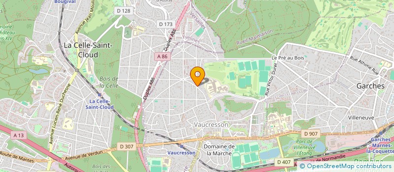 localisation de l'entreprise HHI STRATCO CONSEIL  VAUCRESSON