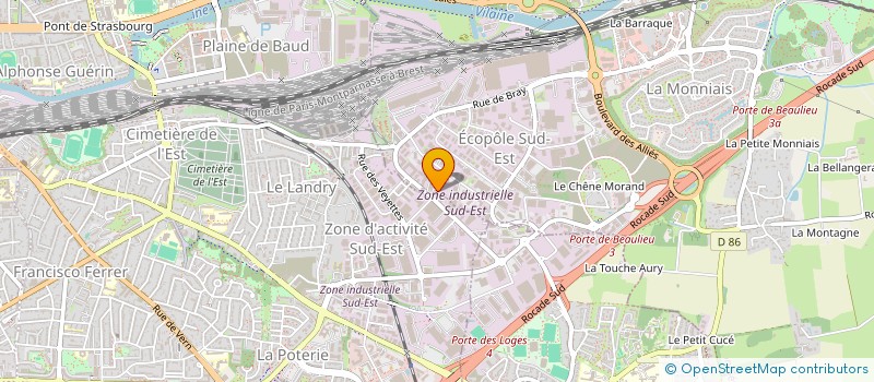 localisation de l'entreprise HHLF à CESSON-SEVIGNE