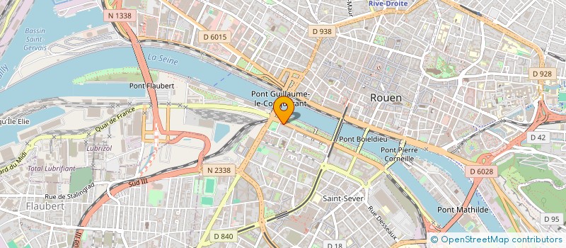 localisation de l'entreprise HHS à ROUEN