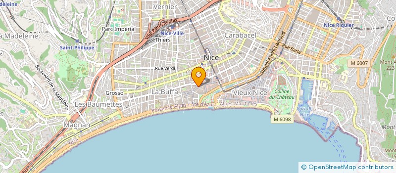 localisation de l'entreprise HI à NICE