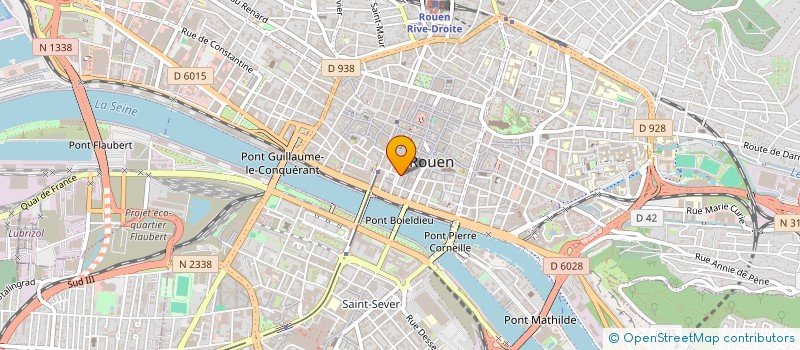 localisation de l'entreprise HI 76 à ROUEN