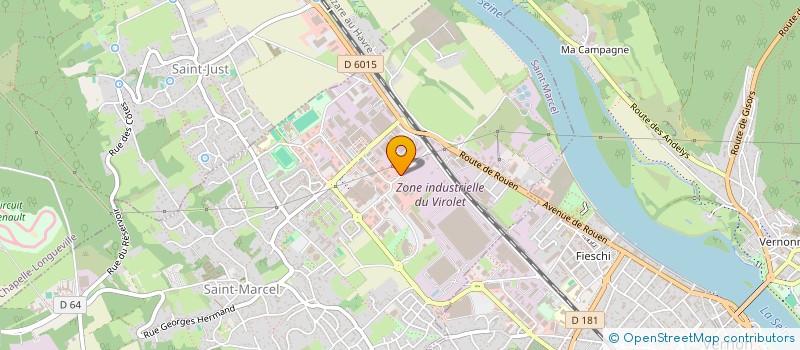 localisation de l'entreprise HI CONCEPT à SAINT-MARCEL