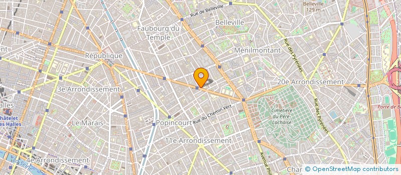 localisation de l'entreprise HI-FI CABLES & COMPAGNIE à PARIS