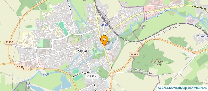 localisation de l'entreprise HI KORTZ  GISORS