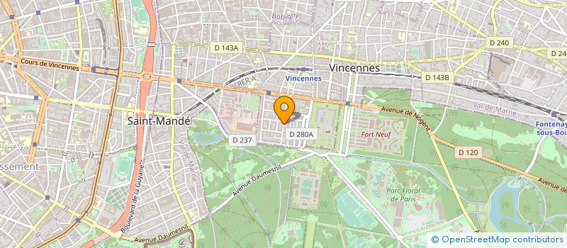 localisation de l'entreprise HI LEVELZ à VINCENNES