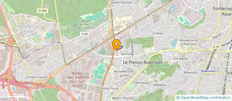 localisation de l'entreprise HI-MIND TECHNOLOGIES  LE PLESSIS-ROBINSON