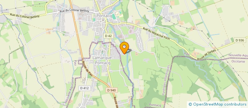 localisation de l'entreprise HI - PLUG  PONTACQ