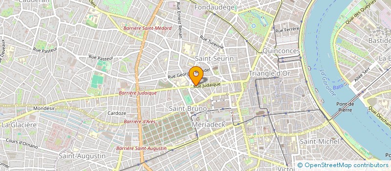 localisation de l'entreprise HI TECH BEAUTY à BORDEAUX
