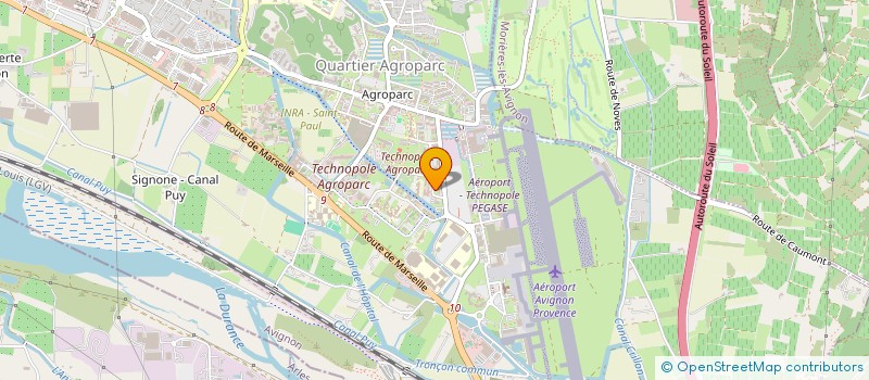 localisation de l'entreprise HI-TECH DEVELOPMENT AND RESEARCH FRANCE  AVIGNON