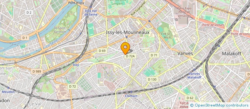 localisation de l'entreprise HI-TECH-PRO SECURITE PRIVEE à ISSY-LES-MOULINEAUX