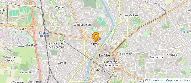 localisation de l'entreprise HI TECH TOOLS à LE MANS
