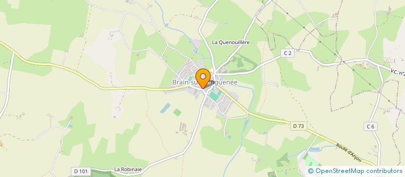 localisation de l'entreprise HI2J  ERDRE-EN-ANJOU