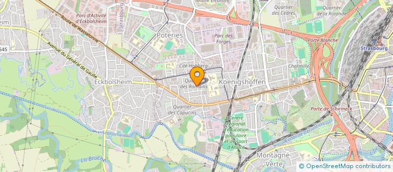 localisation de l'entreprise HI5VE  STRASBOURG