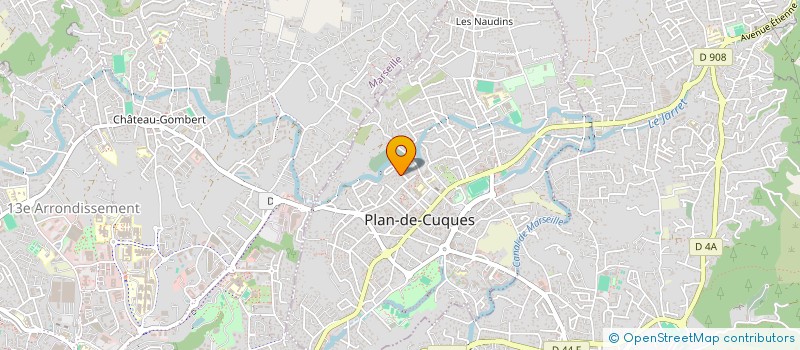 localisation de l'entreprise HIALCO  PLAN-DE-CUQUES