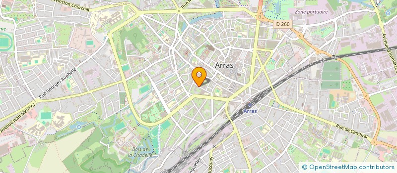 localisation de l'entreprise HIAM à ARRAS