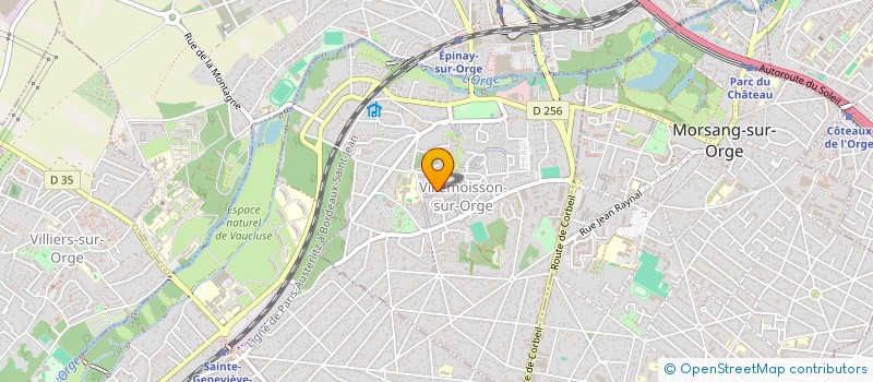 localisation de l'entreprise HIAM ESTHETIQUE à VILLEMOISSON-SUR-ORGE