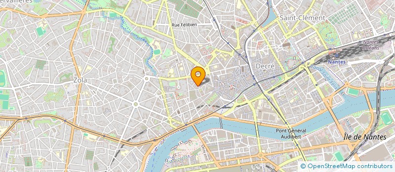 localisation de l'entreprise HIANCE D ET RIBORDY F à NANTES