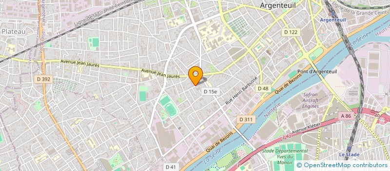localisation de l'entreprise HIAS PLASTI CONCEPT à ARGENTEUIL