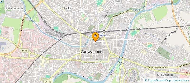 localisation de l'entreprise HIATARI à CARCASSONNE