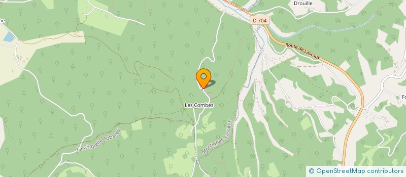 localisation de l'entreprise HIAUT à MONTIGNAC-LASCAUX