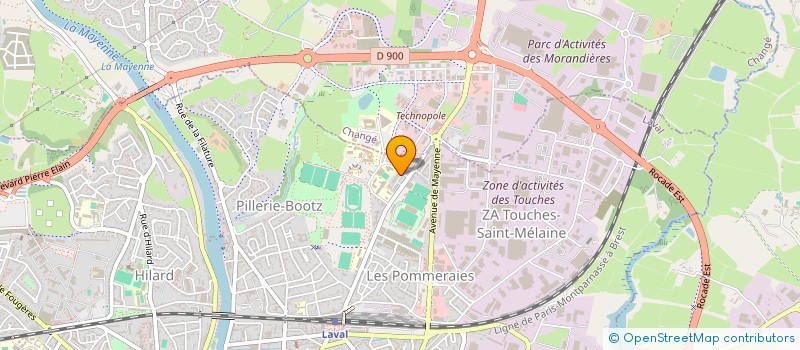 localisation de l'entreprise HIBA à LAVAL