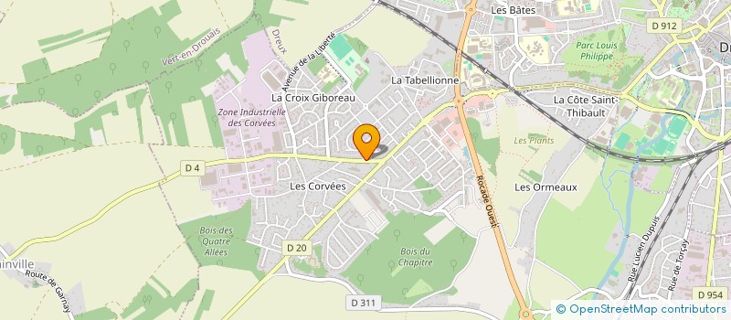 localisation de l'entreprise HIBA à VERNOUILLET