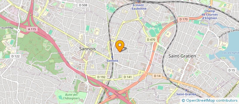 localisation de l'entreprise HIBARI  SANNOIS