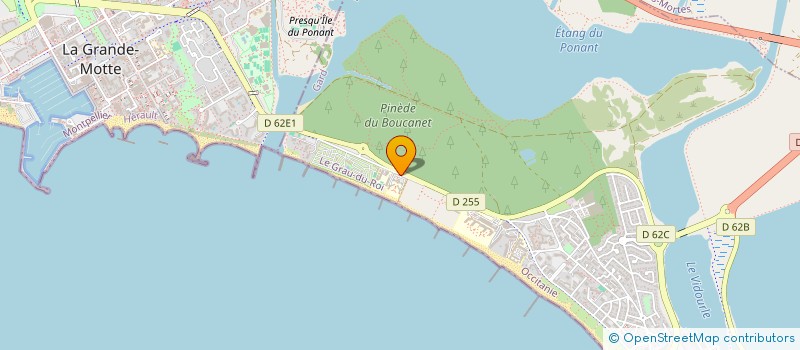 localisation de l'entreprise HIBELOT JEAN-LUC ET JOELLE  LE GRAU-DU-ROI