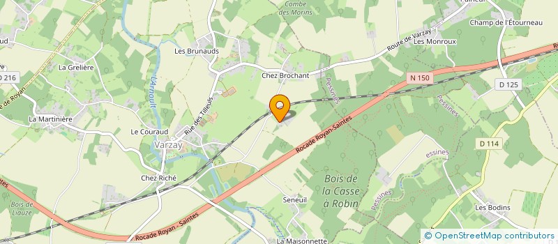 localisation de l'entreprise HIBISCUS  TESSON