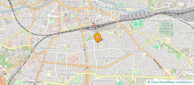 localisation de l'entreprise HIBISCUS  RENNES