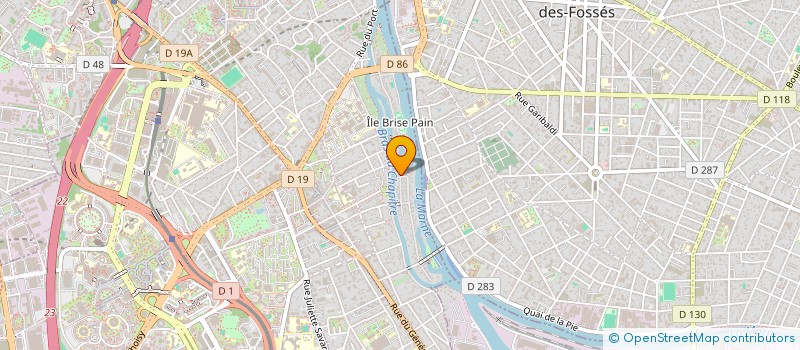 localisation de l'entreprise HIBISCUS à CRETEIL