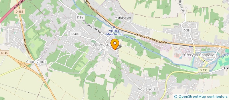 localisation de l'entreprise HIBISCUS DU VAL  VILLIERS-SUR-MORIN