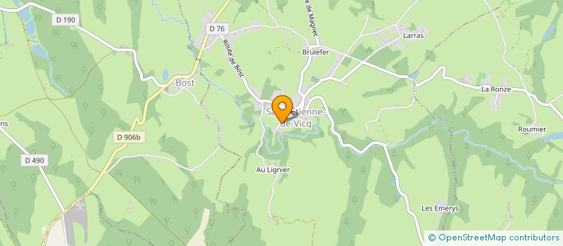 localisation de l'entreprise HIBISCUS LUISA  SAINT-ETIENNE-DE-VICQ